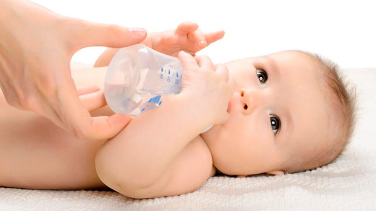 Febre Bebês Beber Água