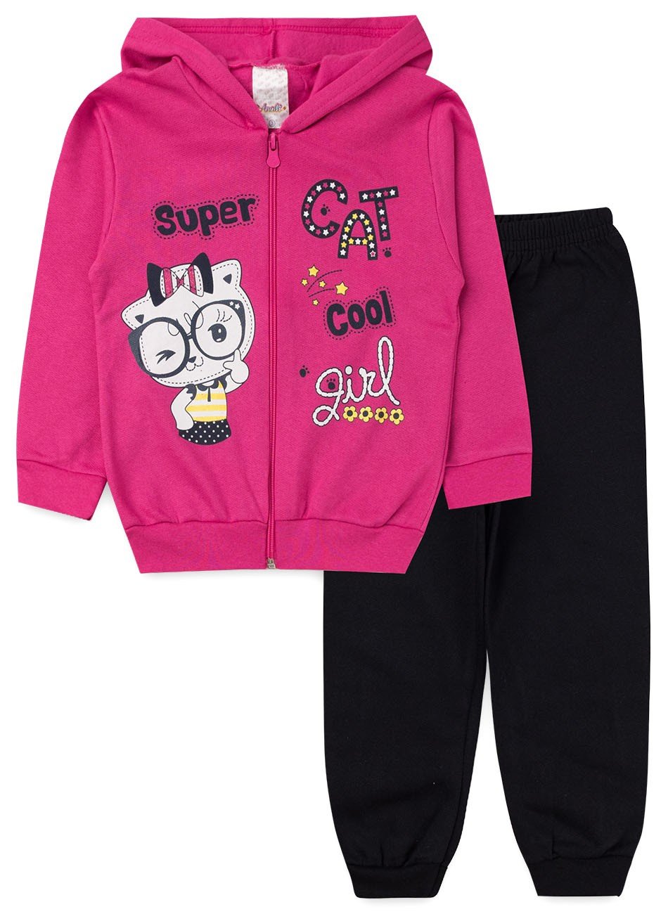 cool cat moletom com capuz