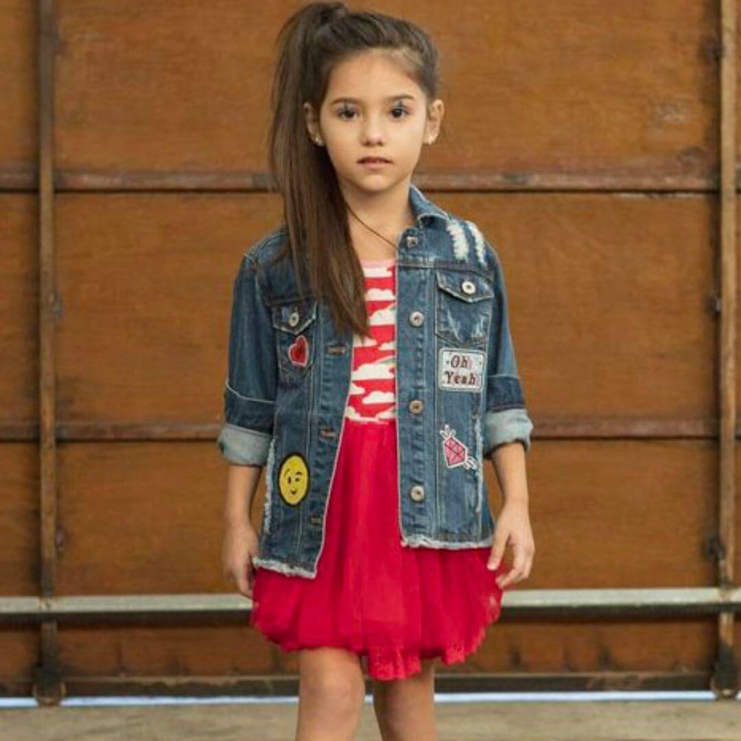 Jeans no Look Infantil Menina