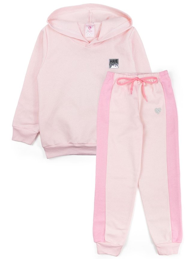 Moletom Capuz Feminino Rosa Pink - Compre agora