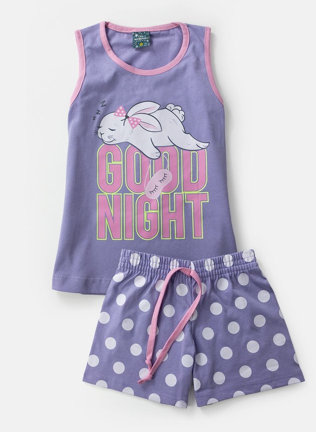 09 pijama infantil feminino good night coelho brilha no escuro marinho 1100 ceu estrelado