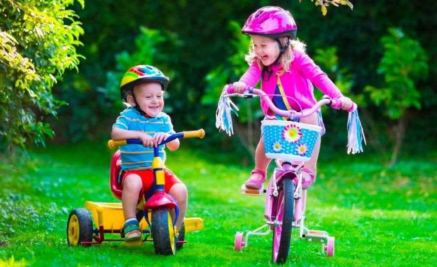 Presente Criativo Criança Bicicleta